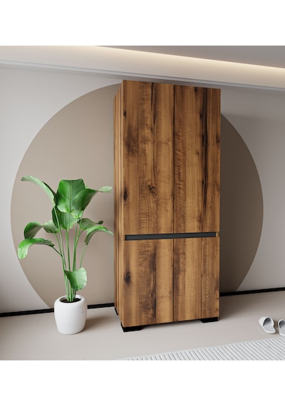 Floransa 4 Kapılı Flr4-ırf Ceviz - Antrasit Gardırop-çok Amaçlı Dolap-yüklük Ceviz - Antrasit Floransa 4 Kapılı Flr4-ırf Ceviz - Antrasit Gardırop-çok Amaçlı Dolap-yüklük Ceviz - Antrasit