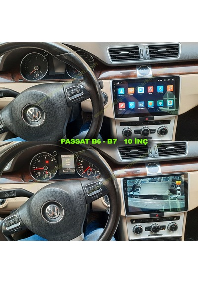 Medya Magic Vw Passat B6 B7 Uyumlu 8-128 Gb Multimedya Carplay 10"