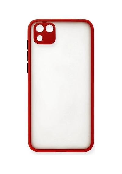 Huawei Y5p Uyumlu Kılıf Montreal Silikon Kapak - Kırmızı