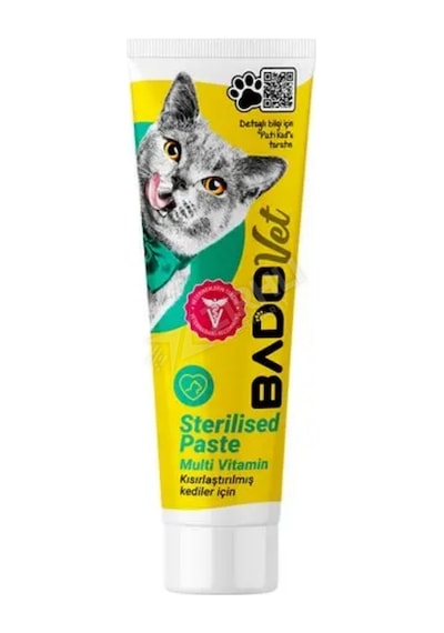 3 Adet Bado Kısırlaştırılmış Kedi Paste Besin Takviyesi 100 Gr