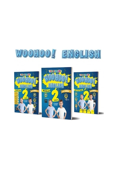 Kırmızı Beyaz 2. Sınıf Wooho Englısh Course+a Ctivity&material Book