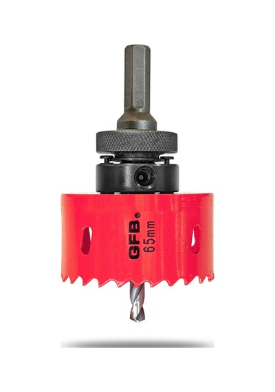 Gfb Bi Metal Panç Metal Testere 92 MM + Hex Düz Mandren Girişli Adaptör