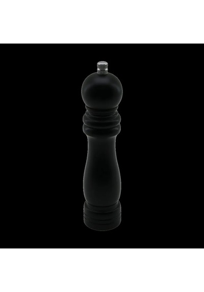 Jenerik Siyah Ahşap Tuz Ve Baharat Öğütücü - Büyük Ø4.5 Cm X 19.5 Cm