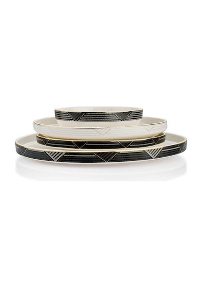 Schafer Adel Line Yemek Takımı-56 Parça-gold