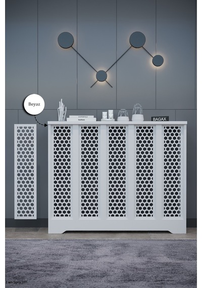 Dekoratif Petek Dolabı Kalorifer Peteği Kapatma Ünitesi Modern Tasarım İç Ölçü 96 Cm Dış Ölçü 100 Cm Petek 96 Beyaz D6 Dekoratif Petek Dolabı Kalorifer Peteği Kapatma Ünitesi Modern Tasarım İç Ölçü 96 Cm Dış Ölçü 100 Cm Petek 96 Beyaz D6