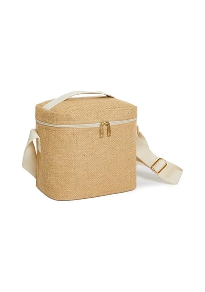 Ocean Home Textile Orta Boy Jüt Soğuk Tutan Çanta 23 X 16 X 23 Cm Açık Bej