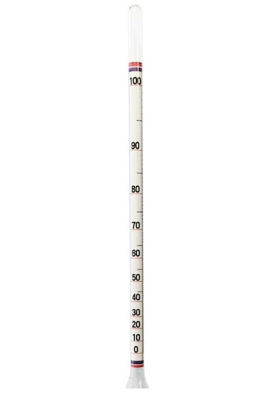 0-100 Alkol-Metre Hidrometre N11.29483