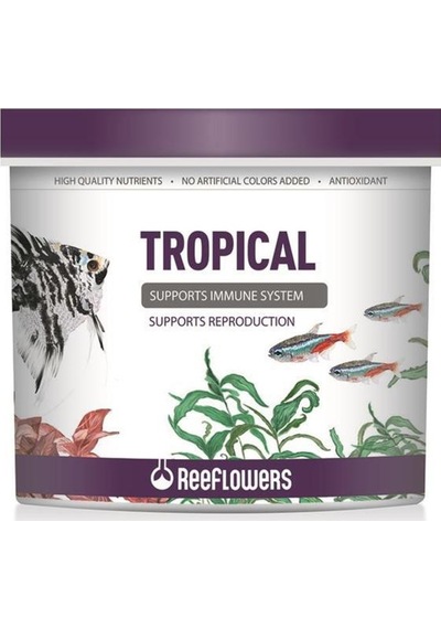 Reeflowers Tropical Balık Yemi 8 Lt+