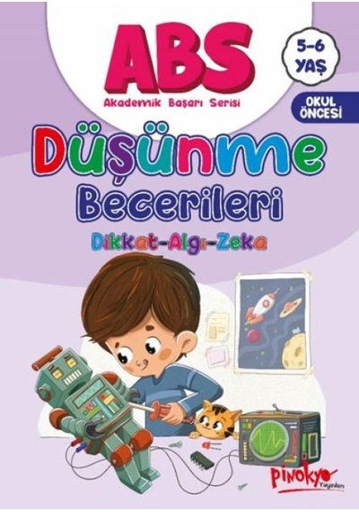 Abs 5-6 Yaş Düşünme Becerileri Dikkat-algı-zeka - Yqbx-629858