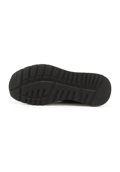 Gönderi(R) Erkek Siyah Bağcıklı Hakiki Deri Comfort Sneaker Ddma80442139 Siyah