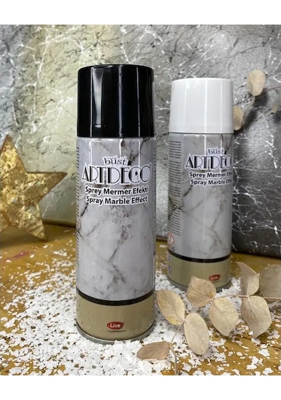 Artdeco 200ml Sprey Mermer Efekti Siyah / 790