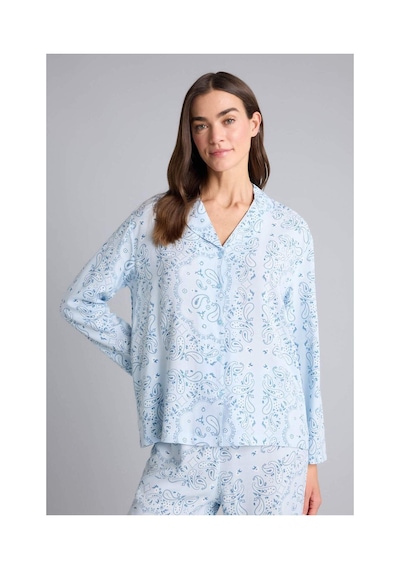 Defacto Desenli Pijama Takımı Üst Alt F9824AX26SP