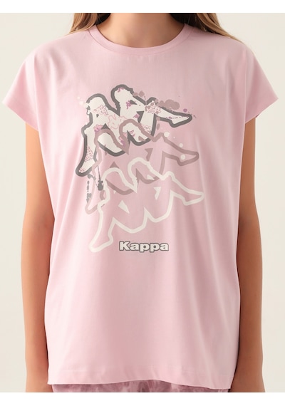 Kappa Kız Çocuk Tişört 5-15 Yaş Toz Pembe 182141x1524s1 Toz Pembe