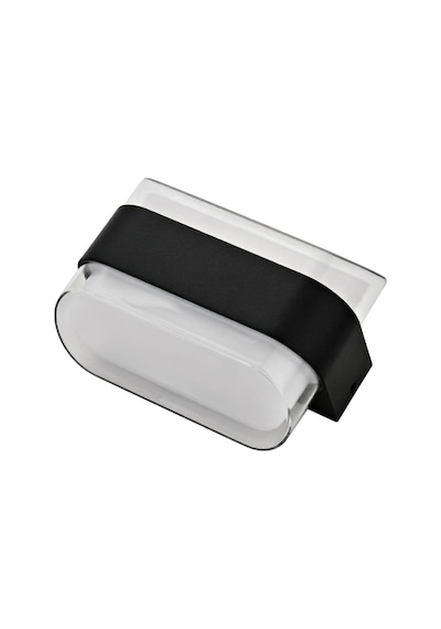Dekoratif Aydınlatma 12w Led Aplik Cata Gozo Dış Ve İç Mekan Duvar Apliği - 3200k Günışığı, Ip44, Şeffaf Pl Çok Renkli