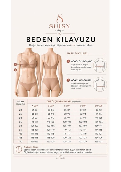 Suısy Pink Blossom Fuşya Çiçek Nakışlı Sütyen Külot Takımı