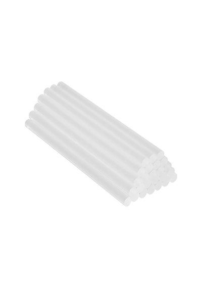 Workpro Wp432002 11x200mm Sıcak Silikon Tabancası İçin 50 Adet Şeffaf Yedek Silikon/mum