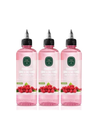 Eyüp Sabri Tuncer Frambuazlı Sirke & Saç Toniği 500 Ml, 3 Adet