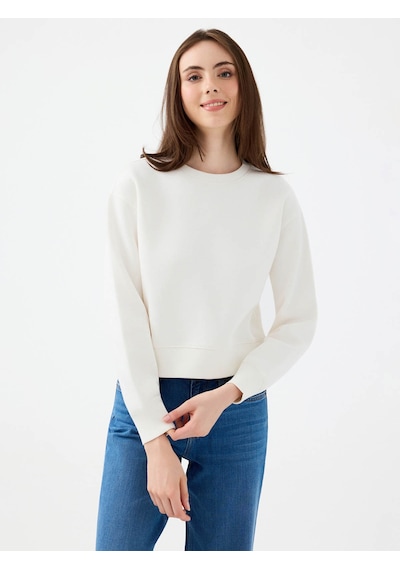 Loft Beyaz Kadın Sweatshirt Lf2041105 Beyaz