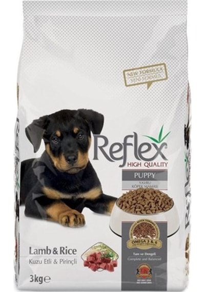 Reflex Puppy Kuzu Etli Yavru Köpek Maması 2 x 15 KG