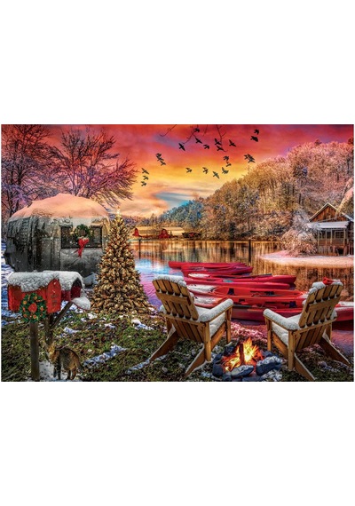 Art Puzzle 2000  Parça Karavan Kampı 5472