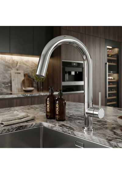 Newarc Bold Krom Mutfak Eviye Bataryası 910731 Gri