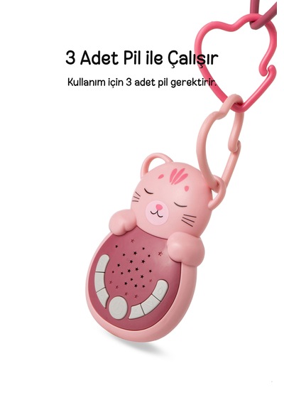 Cloud-b Ağlama Sensörlü Taşınabilir Kedi Uyku Arkadaşı 13x8,6x4 CM