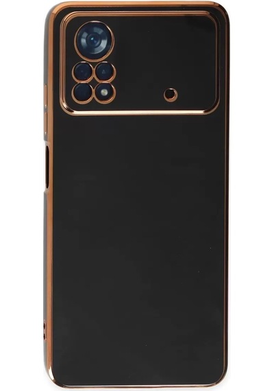 Newface Xiaomi Poco X4 Pro 5g Kılıf Volet Silikon - Siyah