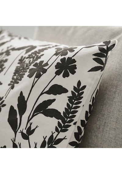 Ikea Rotvecklare Beyaz-antrasit 50x50 Cm Kırlent Kılıfı