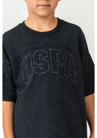 U.s. Polo Assn. Erkek Çocuk Siyah Bermuda Takım 5274-49833 Siyah