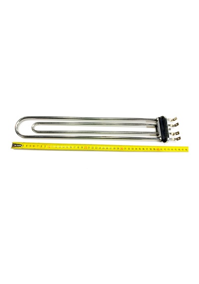 Öztiryakiler Çamaşır Makinesine Uyumlu Isıtıcı Rezistans 42cm 2500w+2000w 230v Cr304