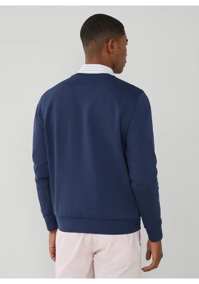 Hackett Lacivert Erkek Pamuklu Sweatshirt Hm581165
