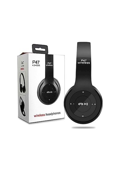 Azr P47 Katlanalabilir Bluetooth 4.2+EDR Kulak Üstü Kulaklık