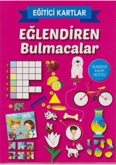 Eğitici Kartlar - Eğlendiren Bulmacalar- Teleskop Popüler Bilim