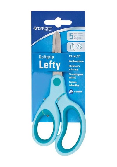 Westcott Softgrip Su Yeşili Çocuk Makası 13 Cm