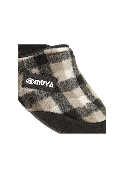 Muya Merida Anatomik Taban Unisex Ev Terliği Siyah