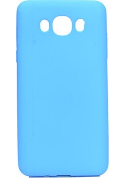 Samsung Galaxy Uyumlu J5 2016 Kılıf Esnek Yapılı İnce Slim Silikon Kapak Ryc/premier Saks Mavisi