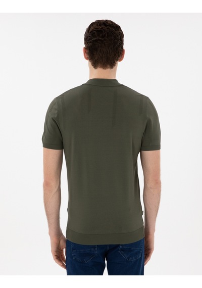Pierre Cardin Erkek Haki Kazak /triko 50305984-vr027 Haki
