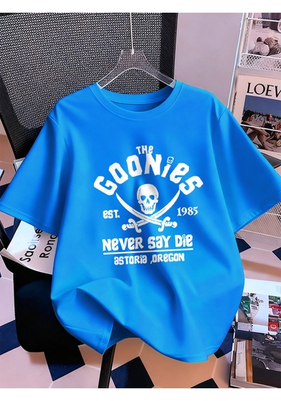 Noıssey Urban Pop Graphic Kadın Tişört Koleksiyonukod 5298 Bebe Mavi