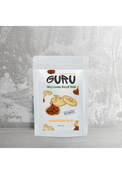 Guru Doğal İncir Kurusu 30 G