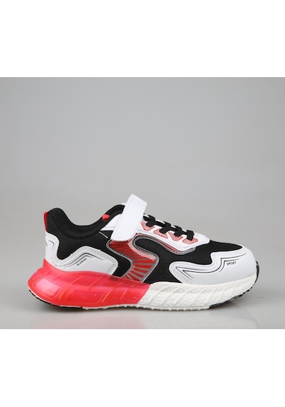 Cool Owen Siyah-kırmızı Çocuk Sneakers Siyah-Kırmızı