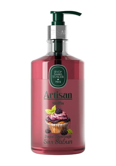 Eyüp Sabri Tuncer Artisan Doğal Zeytinyağlı Sıvı Sabun Muffin 600 ML