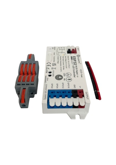 Esp32 Pixel Led Kontrol Devresi 4 Kanallı Wled Dijital Led Kontrol 5-24 Volt