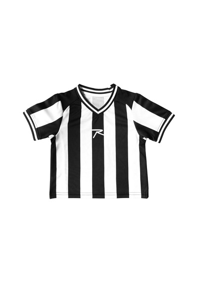 Raru Bebek Forma T-shirt Contrado Siyah Siyah