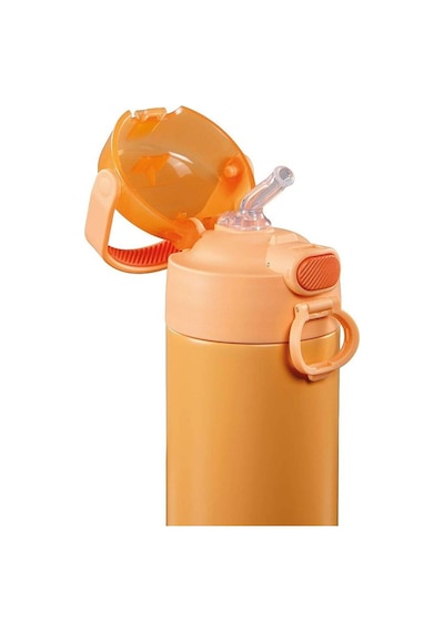 Thermos F422 Funtainer Çocuk Pipetli Termos 0,47l Neon Orange Turuncu