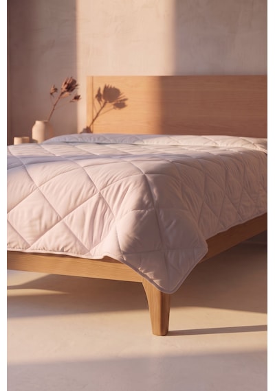 Riss Tekstil Tek Kişilik %100 Kuzu Yünü Yorgan 155 X 215 CM 3000 GR Beyaz