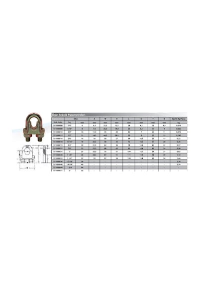 Ennalbur M16 Klemens 2 Adet -