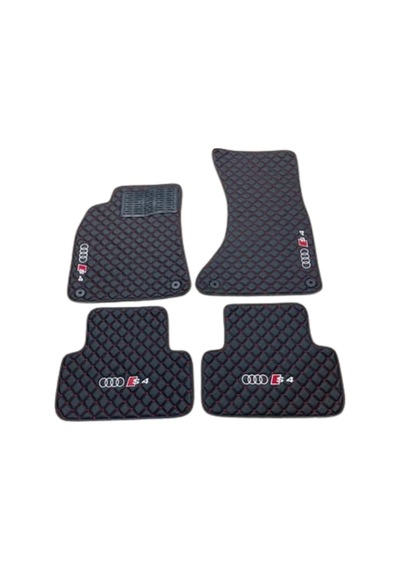 Oto Halı Paspas Audi A4 B6 2001-2004 Uyumlu Sline Sport Kaymaz & Şık Tasarım