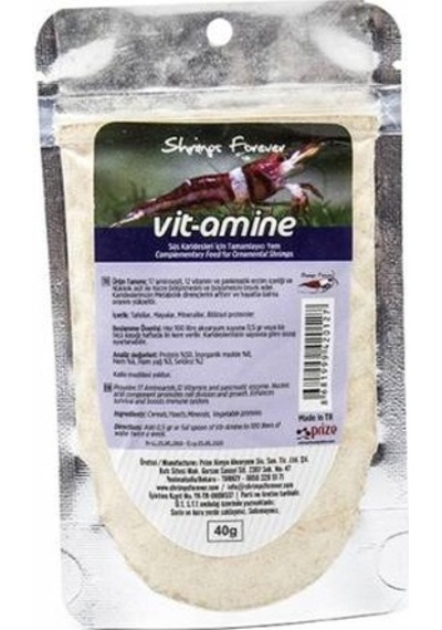 Shrımps Forever Vit-amine 40 Gr
