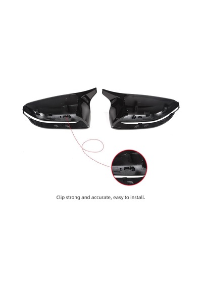 Autogp Bmw G30 Ayna Kapağı Piano Black M5 Model Tırnaklı 2017 / 2024 Agp-sm-g30-mr155