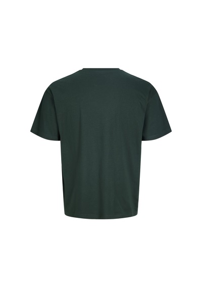 Jack & Jones Erkek Gögüs Baskili Relaxed Fit Bisiklet Yaka Tisört - Abbo - 12298470 Scarab